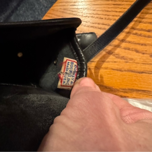 Dooney & Burke Black Pebble Leather Purse - Picture 9 of 10